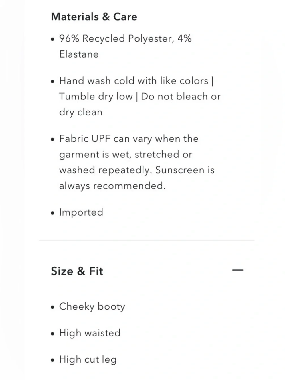 Aerie Crinkle High Waist Cheeky Bikini Bottoms